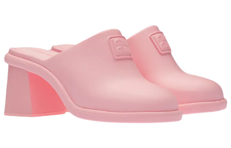 Lookbook (W) Sandalias Mule MIU MIU con Logo Adornado 'Rosa' 5I681D_3LKZ_F0028_F_G065