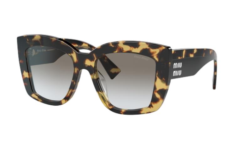(Women) MIU MIU Logo Butterfly Sunglasses for Women Tortoiseshell SMU04W_E7S0_F00A7_C_053