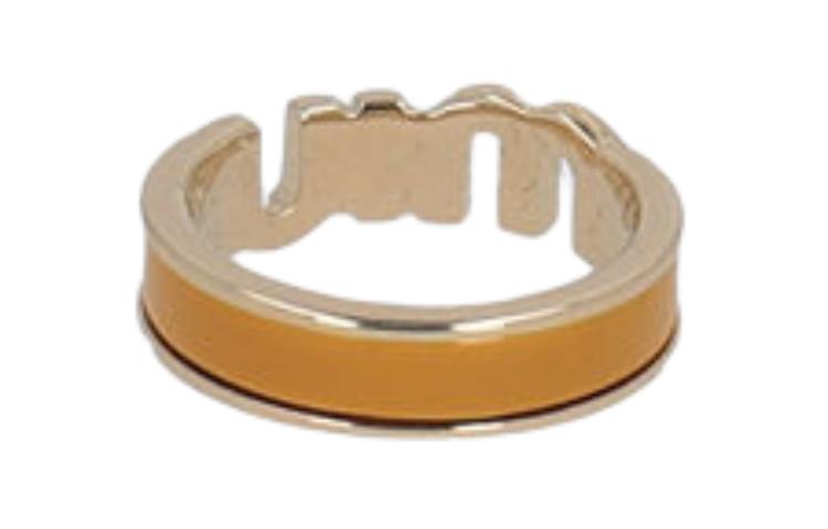 (Women) MIU MIU Logo Design Gold Ring for Women 5JA1192F6TF0E05 圖 3