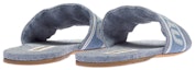 Shop (W) MIU MIU Sandal Logo Jacquard Biru Denim 5XX558_3LKY_F0016_F_005