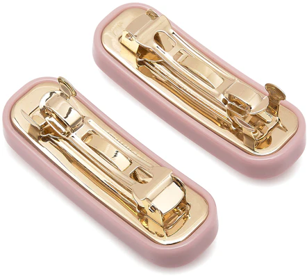 (W) MIU MIU 粉色字母髮夾 女士時尚配件 5IF0722F72F0615 Lookbook (W) MIU MIU 粉色字母髮夾 女士時尚配件 5IF0722F72F0615