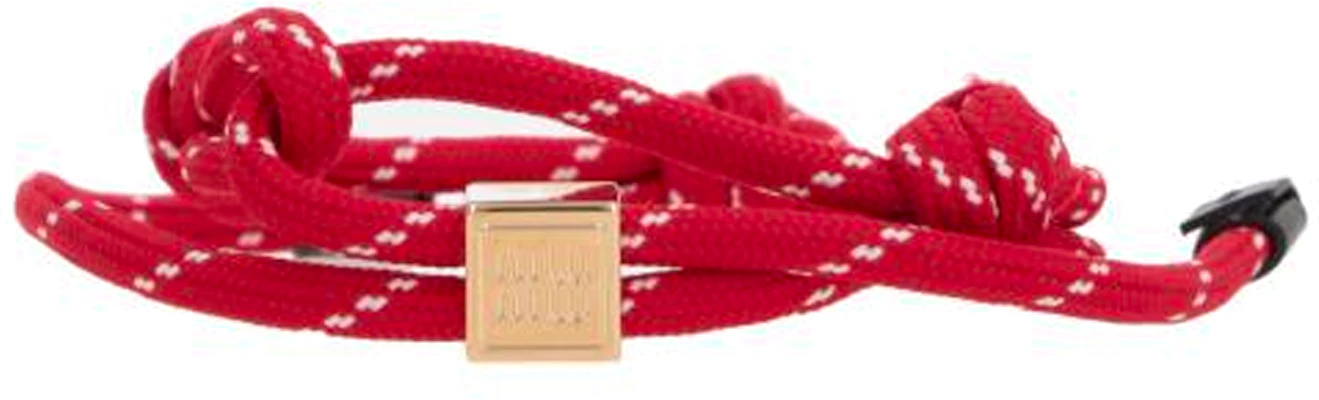 (W) Pulsera de Metal MIU MIU con Logo para Mujer en Rojo. 5IB5383L74F0011 Buy (W) Pulsera de Metal MIU MIU con Logo para Mujer en Rojo. 5IB5383L74F0011