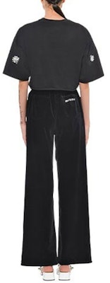 (W) MIU MIU 黑色短袖圆领印花LogoT恤。 MJN338-10C3-F0002 Shop (W) MIU MIU 黑色短袖圆领印花LogoT恤。 MJN338-10C3-F0002