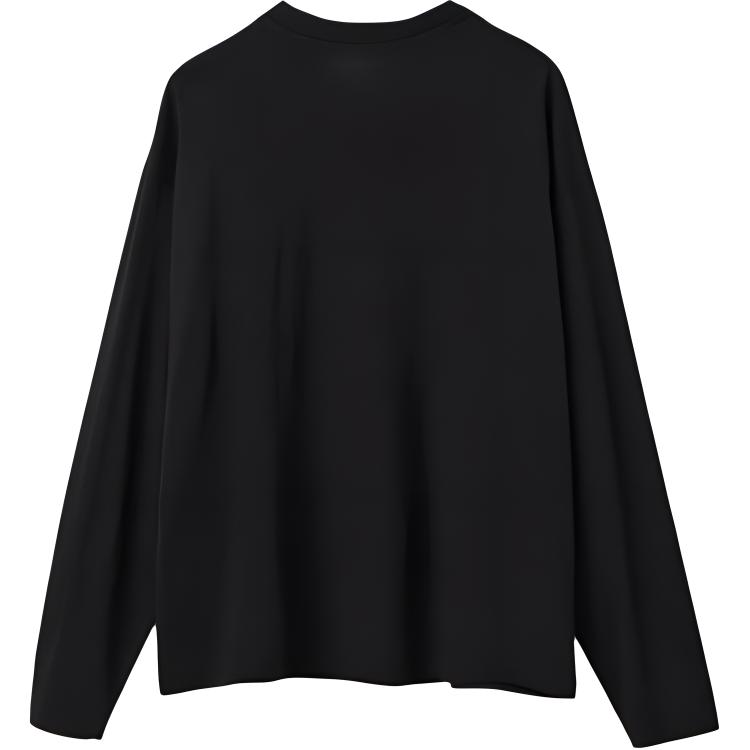 Purchase (Women) MIU MIU Logo Print Crewneck Long Sleeve Casual T-Shirt Women’s Black. MJL862-1YXT-F0002-S-232