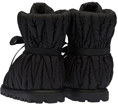 (W) MIU MIU But Hitam Tali Logo Print Ankle Boots 5U558D_89G_F0002_F_010 Lookbook (W) MIU MIU But Hitam Tali Logo Print Ankle Boots 5U558D_89G_F0002_F_010