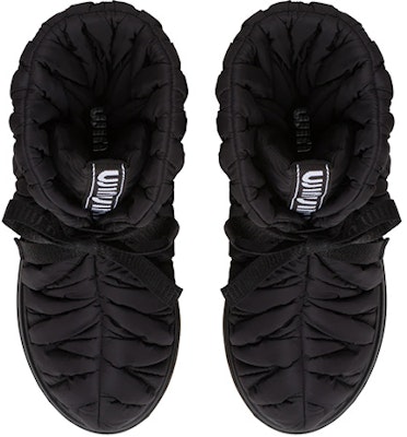 (W) MIU MIU But Hitam Tali Logo Print Ankle Boots 5U558D_89G_F0002_F_010 Shop (W) MIU MIU But Hitam Tali Logo Print Ankle Boots 5U558D_89G_F0002_F_010