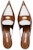 (Women) MIU MIU Low-Heel Leather Sandals 'White and Brown' 5D774D_AZE_F070D_F_045