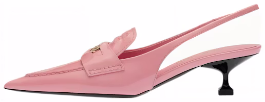 (Women) MIU MIU Low-Heeled Leather Sandals 'Pink' 5D774D_XWH_F0028_F_045 (Women) MIU MIU Low-Heeled Leather Sandals 'Pink' 5D774D_XWH_F0028_F_045