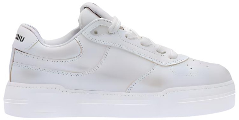 (W) MIU MIU 低帮复古款 '白色时尚' 5E892D_3G63_F0009_F_005 Order (W) MIU MIU 低帮复古款 '白色时尚' 5E892D_3G63_F0009_F_005