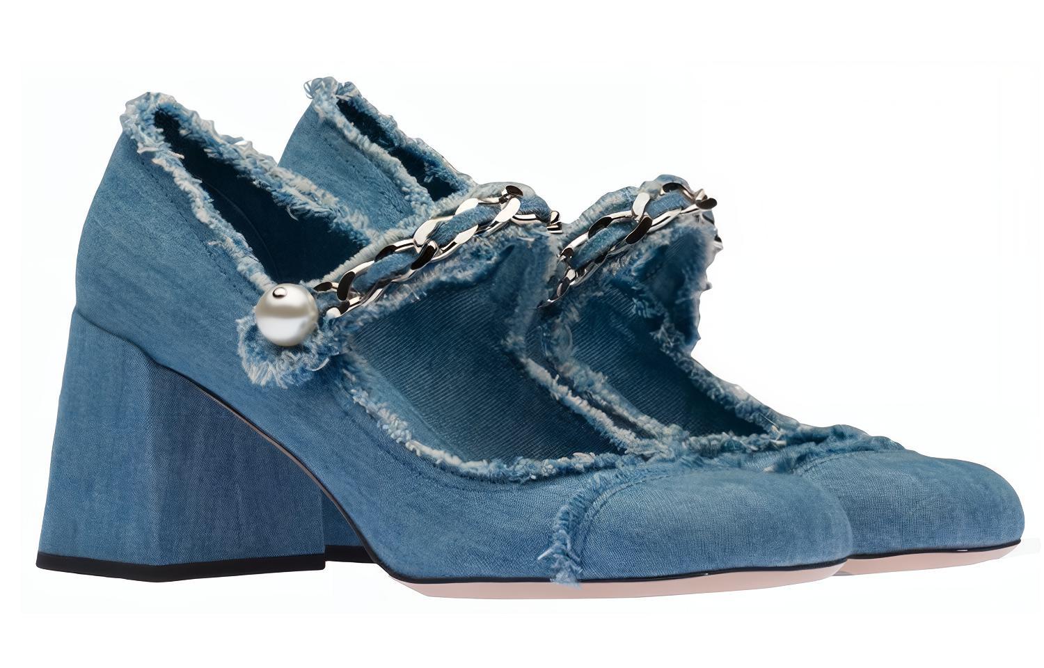 Lookbook (W) MIU MIU 玛丽珍鞋 '牛仔蓝' 5I700D_3F64_F0E93_F_065