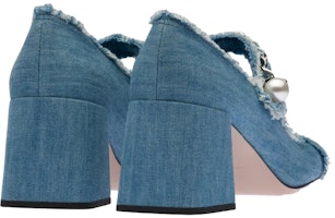 (Women) MIU MIU Mary Jane Heels 'Denim Blue' 5I700D_3F64_F0E93_F_065 Shop (Women) MIU MIU Mary Jane Heels 'Denim Blue' 5I700D_3F64_F0E93_F_065