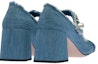 Shop (Women) MIU MIU Mary Jane Heels 'Denim Blue' 5I700D_3F64_F0E93_F_065