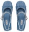 Purchase (Women) MIU MIU Mary Jane Heels 'Denim Blue' 5I700D_3F64_F0E93_F_065