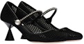 Lookbook (W) MIU MIU Mary Jane Pam 'Kristal Imitasi Hitam' 5I685D_099_F0002_F_065