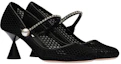 Lookbook (W) MIU MIU Sepatu Mary Jane 'Kristal Imitasi Hitam' 5I685D_099_F0002_F_065