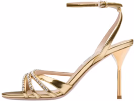 (Women) MIU MIU Metallic Leather Sandals 'Gold' 5X994C_3L1V_F0056_F_085 (Women) MIU MIU Metallic Leather Sandals 'Gold' 5X994C_3L1V_F0056_F_085