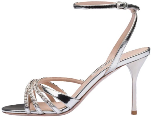 (W) MIU MIU Sandal Kulit Metalik 'Perak' 5X994C_3L1V_F0118_F_085 Buy (W) MIU MIU Sandal Kulit Metalik 'Perak' 5X994C_3L1V_F0118_F_085