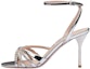 Buy (W) MIU MIU Sandal Kulit Metalik 'Perak' 5X994C_3L1V_F0118_F_085