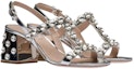 Lookbook (W) MIU MIU Sandal Kulit Logam 'Silver Crystal' 5X978C_3L1N_F0118_F_065