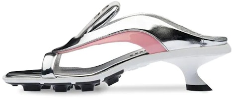 (Women) MIU MIU Metallic Tech Sandals 'Silver White' 5X536D_F0553LD7_F_003Q (Women) MIU MIU Metallic Tech Sandals 'Silver White' 5X536D_F0553LD7_F_003Q