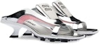 Lookbook (W) MIU MIU Sandal Metalik Tech 'Perak Putih' 5X536D_F0553LD7_F_003Q