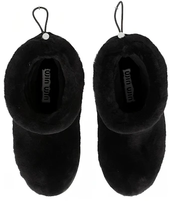 (W) Botas de Media Pierna de Piel de Oveja MIU MIU 'Negras' 5U602D_173_F0002_F_010 Purchase (W) Botas de Media Pierna de Piel de Oveja MIU MIU 'Negras' 5U602D_173_F0002_F_010
