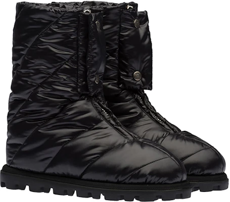 MIU MIU 尼龍 中筒休閒短靴 女款 黑色 Order MIU MIU 尼龍 中筒休閒短靴 女款 黑色