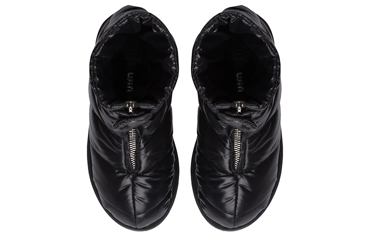 (W) MIU MIU Mid-Top Sneaker Boots 'Black Nylon' 圖 4