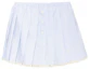Buy (W) Miu Miu SS23 Skirt Mini Bercorak Biru Muda Jalur Mid-Rise MG2013-1VHX-F0W3B-S-232