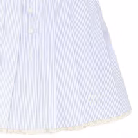 Sizing (W) Miu Miu MIUMIU SS23 條紋印花中腰迷你裙 輕藍色 MG2013-1VHX-F0W3B-S-232