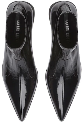 (W) MIU MIU Naplak Mid-Top ''Zwart Leer'' 5T560D_3LBQ_F0002_F_055 Purchase (W) MIU MIU Naplak Mid-Top ''Zwart Leer'' 5T560D_3LBQ_F0002_F_055