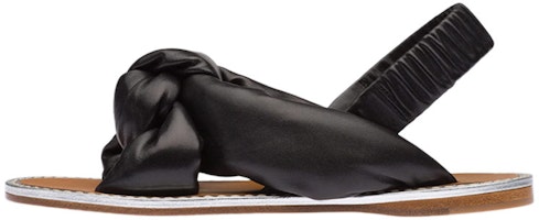 (Women) MIU MIU Nappa Leather Sandals 'Black' 5X111D_LYB_F0I89_F_M005 (Women) MIU MIU Nappa Leather Sandals 'Black' 5X111D_LYB_F0I89_F_M005