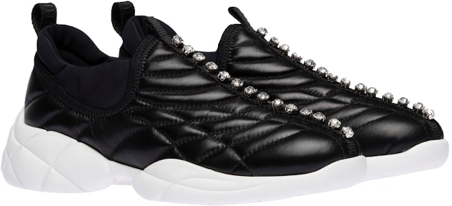 (W) MIU MIU 黑色牛皮Nappa便鞋运动鞋 5S369D_1L1_F0002_F_010 Lookbook (W) MIU MIU 黑色牛皮Nappa便鞋运动鞋 5S369D_1L1_F0002_F_010