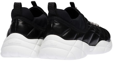 (W) MIU MIU Nappa Slip-On Sneakers 'Kulit Hitam' 5S369D_1L1_F0002_F_010 Shop (W) MIU MIU Nappa Slip-On Sneakers 'Kulit Hitam' 5S369D_1L1_F0002_F_010