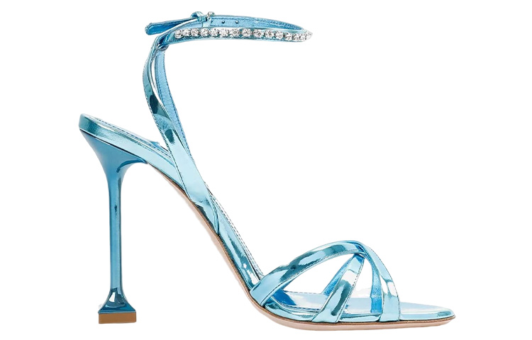 (W) MIU MIU Open Heel Slide 'Blue Fashion' 圖 2