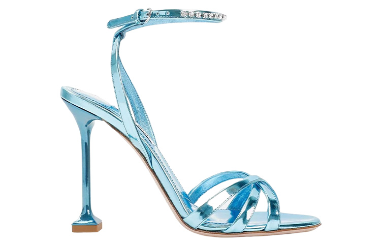 (W) MIU MIU Open Heel Slide 'Blue Fashion' 圖 3