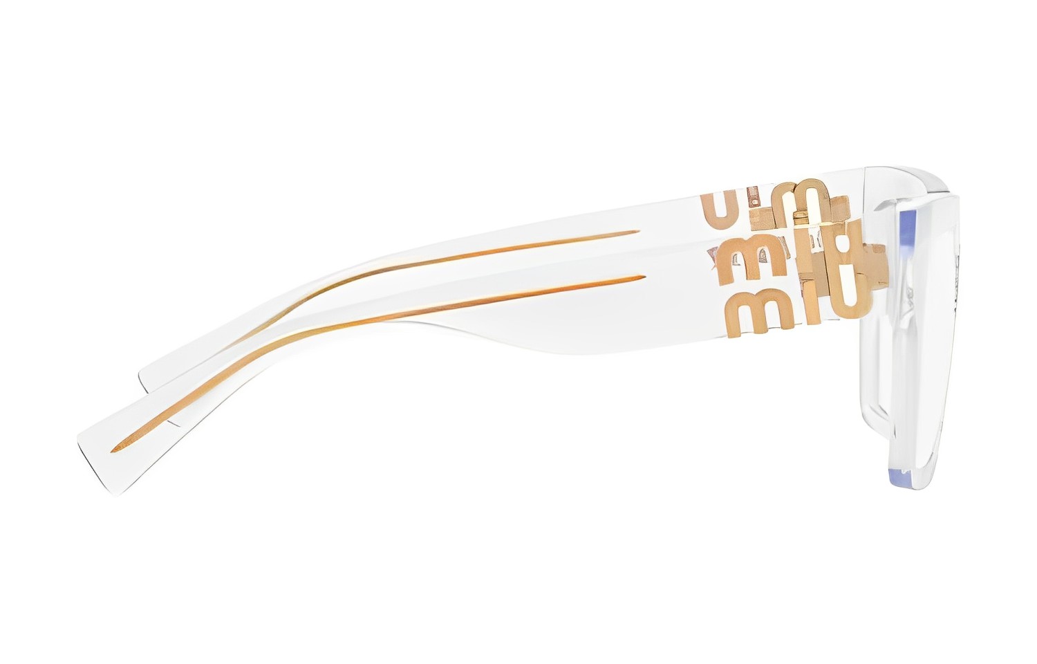 Shop (W) Cermin Mata MIU MIU Bingkai Bulat Wanita (Sesuai untuk Preskripsi). MU04UV2AZ1O1