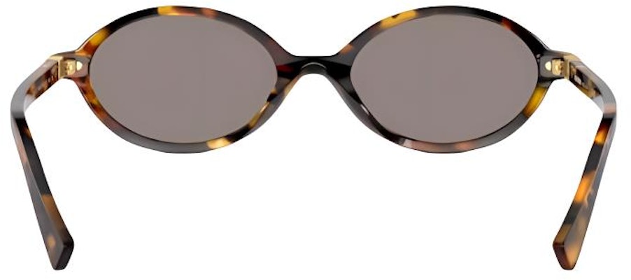(W) Cermin Mata MIU MIU Oval Tortoiseshell Wanita dengan Bingkai Bercetak Huruf. MU-04ZSF-VAU07F Purchase (W) Cermin Mata MIU MIU Oval Tortoiseshell Wanita dengan Bingkai Bercetak Huruf. MU-04ZSF-VAU07F