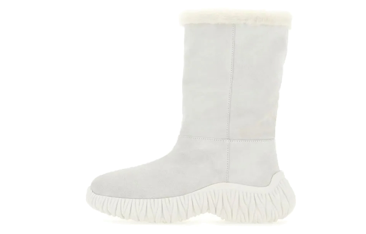 (Women) MIU MIU Over-The-Knee Suede Boots 'Light Grey' 5T387D_F0103A0A_F_0K74