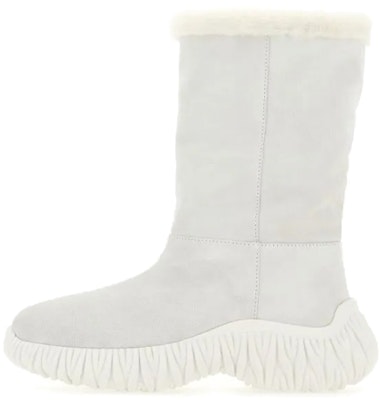 MIU MIU 绒面革長靴 女款 淺灰 Buy MIU MIU 绒面革長靴 女款 淺灰