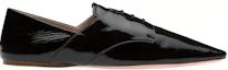 Order (W) Sepatu Tali MIU MIU Patent 'Hitam' 5E442D_H27_F0002_F_005