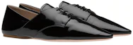 Lookbook (W) Sepatu Tali MIU MIU Patent 'Hitam' 5E442D_H27_F0002_F_005