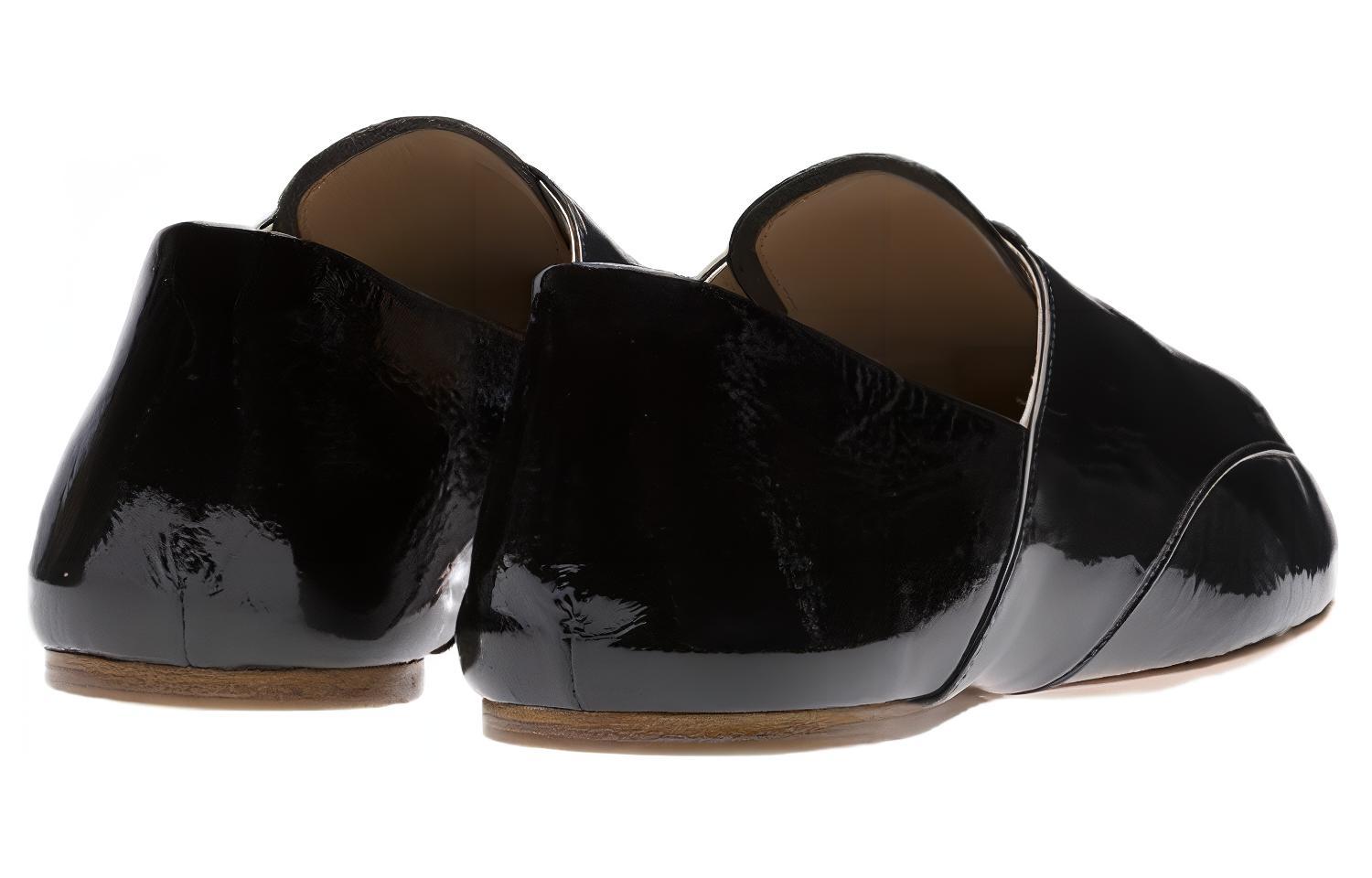 Shop (W) Sepatu Tali MIU MIU Patent 'Hitam' 5E442D_H27_F0002_F_005