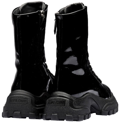 (W) MIU MIU But Kasut Kulit Hitam Gaya Kasual. 5U185D_3LBK_F0002_F_075 Purchase (W) MIU MIU But Kasut Kulit Hitam Gaya Kasual. 5U185D_3LBK_F0002_F_075
