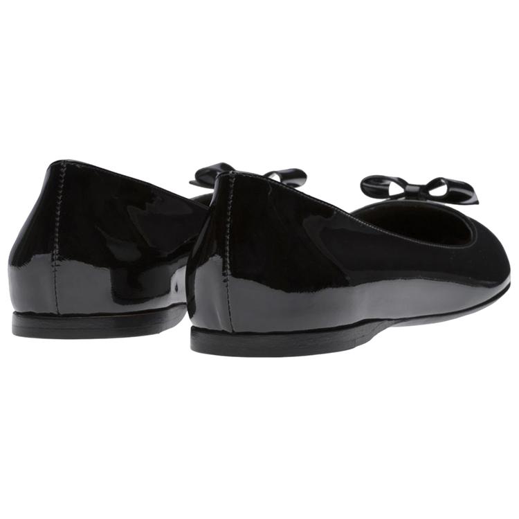 (W) MIU MIU Patent Leather Ballet Flats 'Black' 圖 3