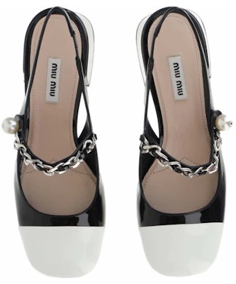 (Women) MIU MIU Patent Leather Black 'Simple Block Heel' 5I460D_ZHV_F0967_F_035 Shop (Women) MIU MIU Patent Leather Black 'Simple Block Heel' 5I460D_ZHV_F0967_F_035