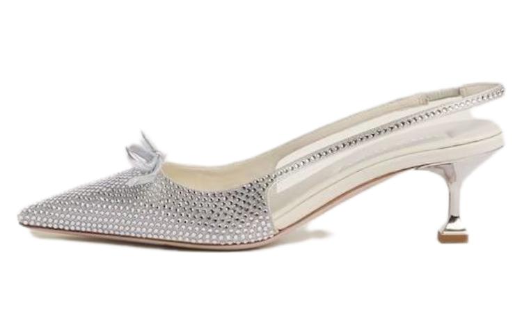 Buy MIU MIU 缪缪 漆皮 舒適時尚 細跟 高跟鞋 5.5cm 女款 白色