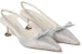 (W) MIU MIU Kasut Tumit Tinggi Fesyen Kulit Patent 'Putih' 5I053E_2AWL_F0164_F_055