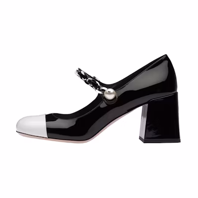 (W) MIU MIU Patent Leather High-Heel 'Black'