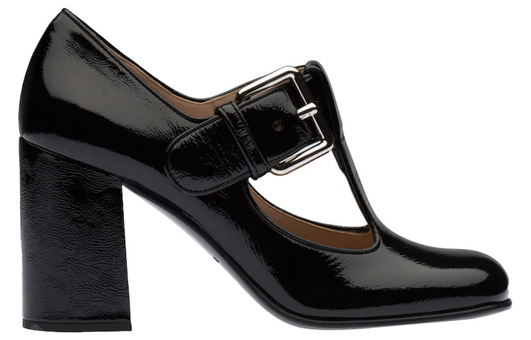 (W) MIU MIU Patent Leather High Heels 'Black' 圖 2